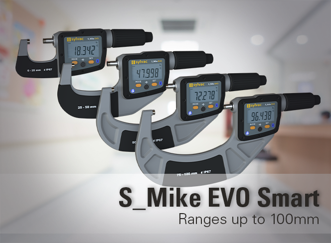Sylvac推出新的分厘卡「S_Mike EVOSmart」